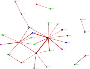 Image of a Provider Network Analysis of Meridian, Mississippi Hospital Referral Region